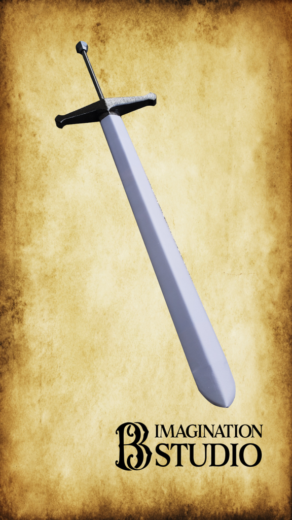B3 Elite LARP Two-Handed Sword FROM THE FORGE - Wandering Wizard Trading Company