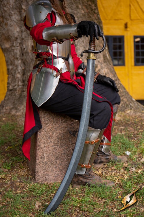 LARP Cavalry Sabre - 41in - Wandering Wizard Trading Company