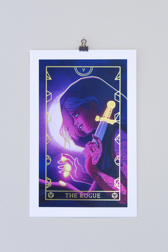 Art Print - Rogue - Wandering Wizard Trading Company