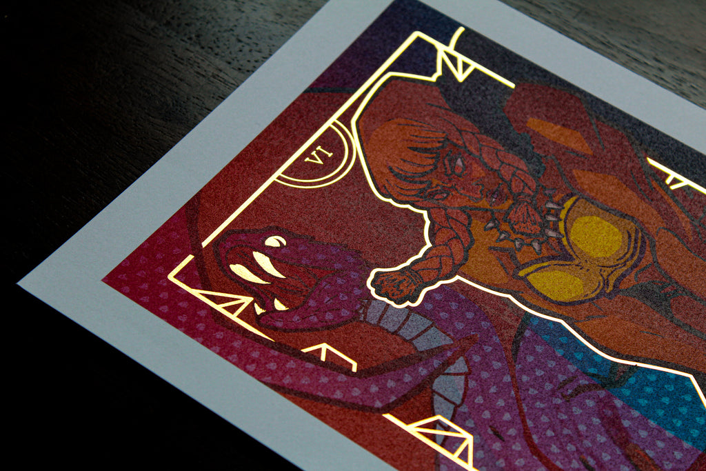 Art Print - Barbarian - Wandering Wizard Trading Company