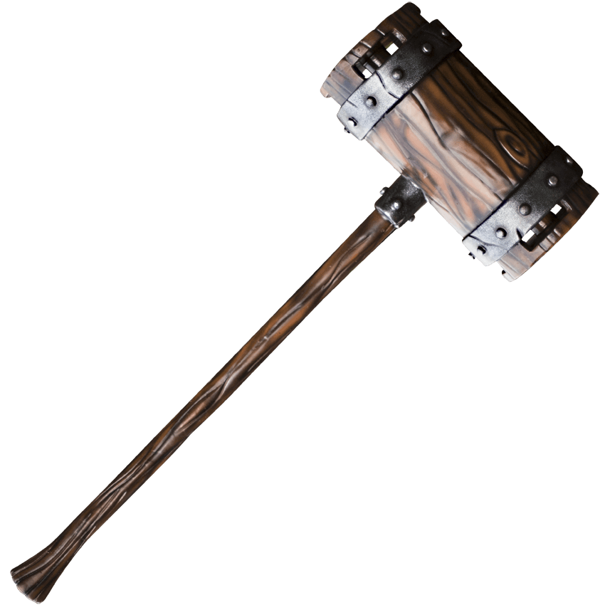 LARP War Mallet - 40in - Wandering Wizard Trading Company