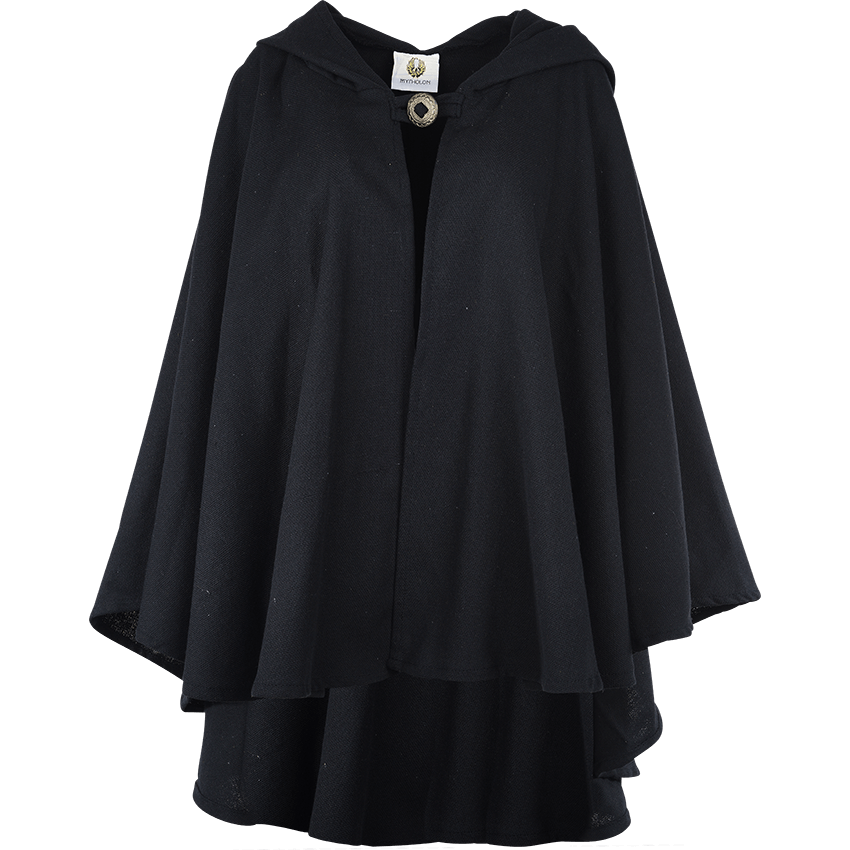 Kim Canvas Short Cloak - Wandering Wizard Trading Company