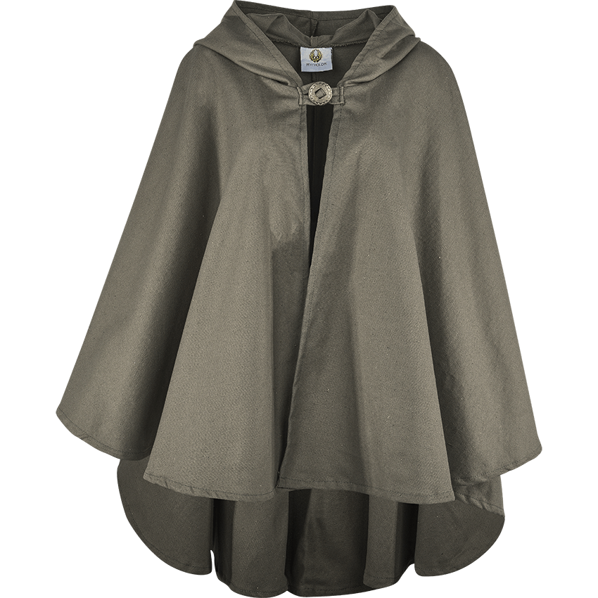 Kim Canvas Short Cloak - Wandering Wizard Trading Company