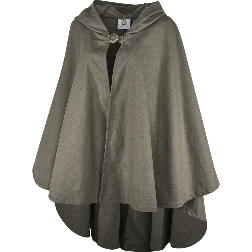 Kim Canvas Short Cloak - Wandering Wizard Trading Company