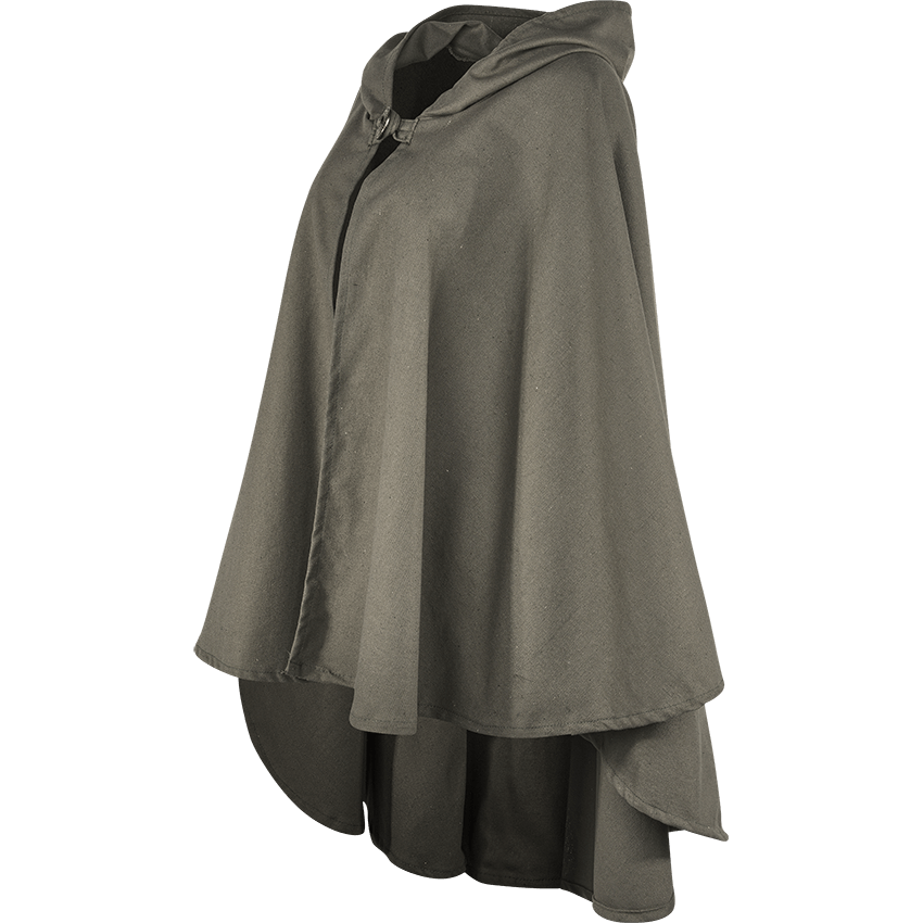 Kim Canvas Short Cloak - Wandering Wizard Trading Company