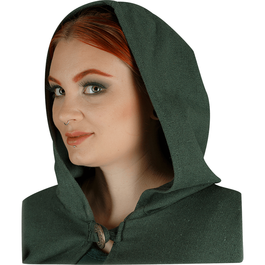 Kim Canvas Short Cloak - Wandering Wizard Trading Company