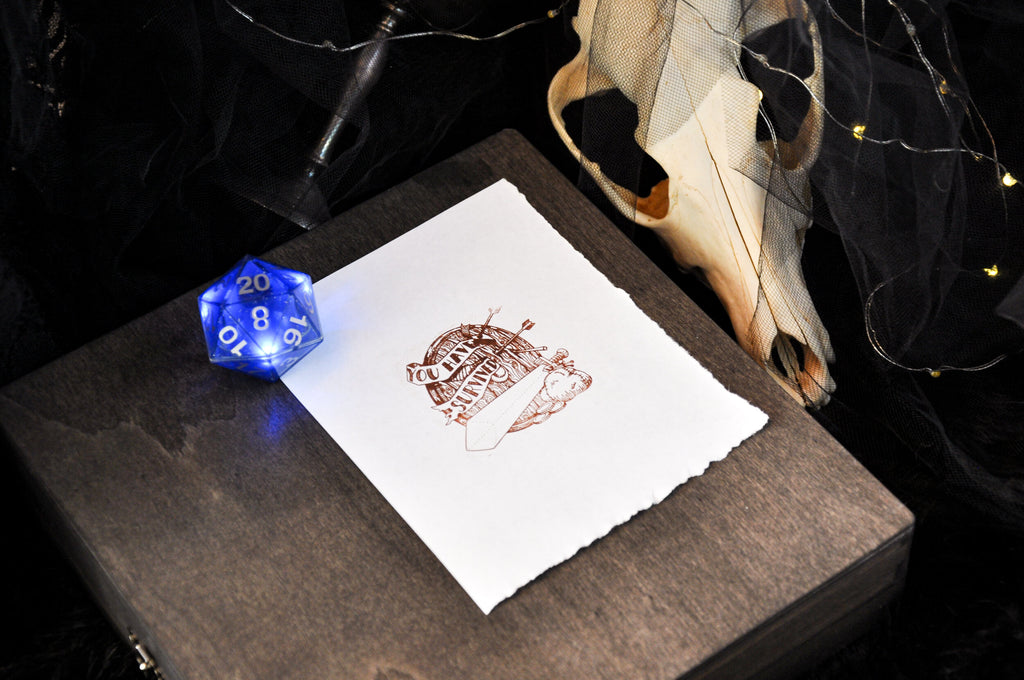 RPG Stamp: Vintage - You Have Survived - Wandering Wizard Trading Company