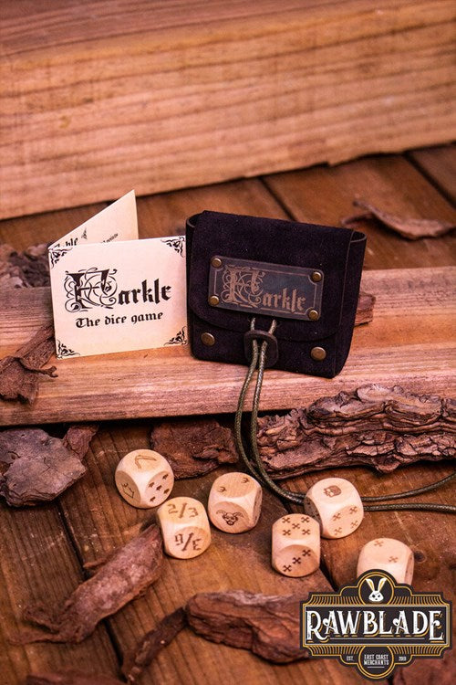 Farkle Dice Pouch and Game Rawblade