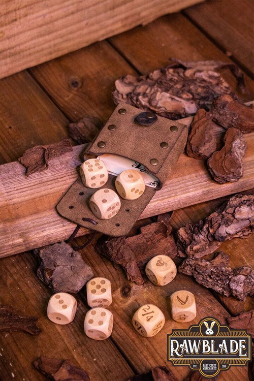 Farkle Dice Pouch and Game Rawblade