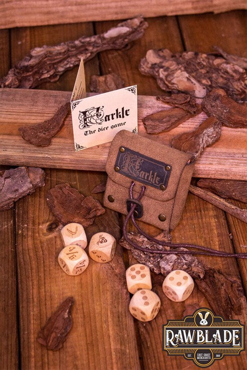 Farkle Dice Pouch and Game Rawblade