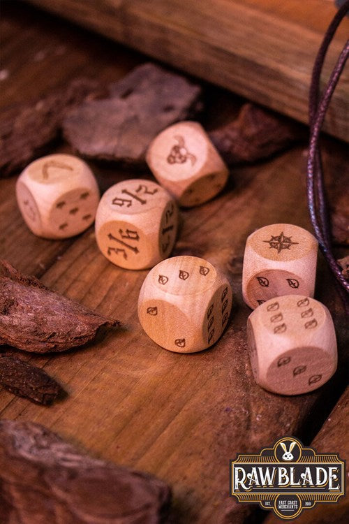 Farkle Dice Pouch and Game Rawblade