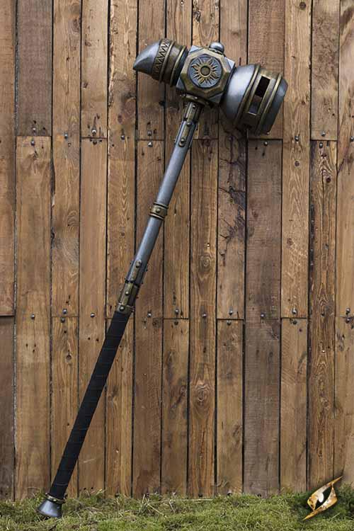 LARP Sun Hammer - 54in Epic Armoury