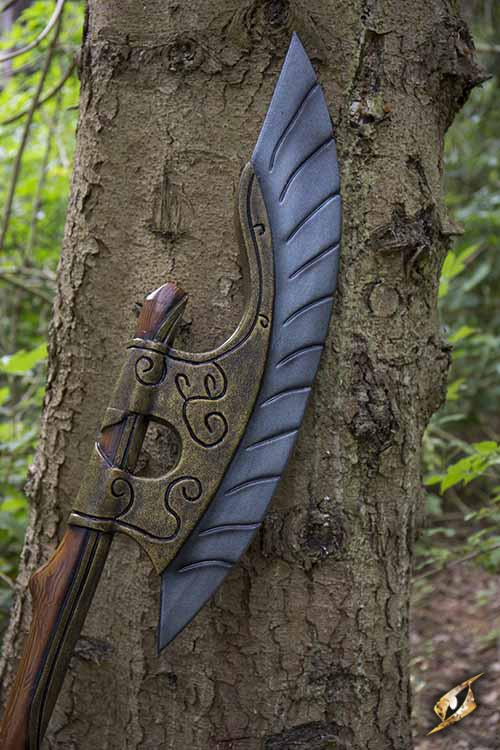 Elven Wing LARP Axe - 59in Epic Armoury