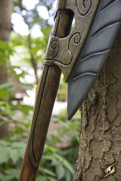 Elven Wing LARP Axe - 59in Epic Armoury