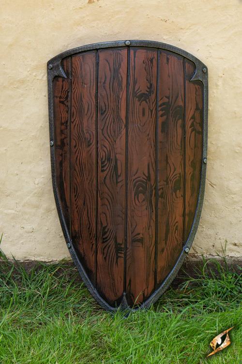 Footman LARP Shield - Wood - 36x24in Epic Armoury