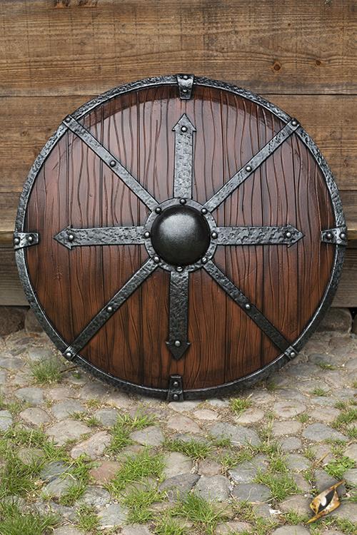 Krom LARP Shield - Wood - 38in Epic Armoury