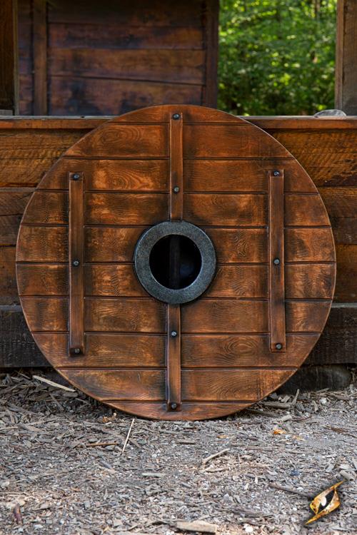 Iarla Viking LARP Shield - Vegvisir - 32in Epic Armoury