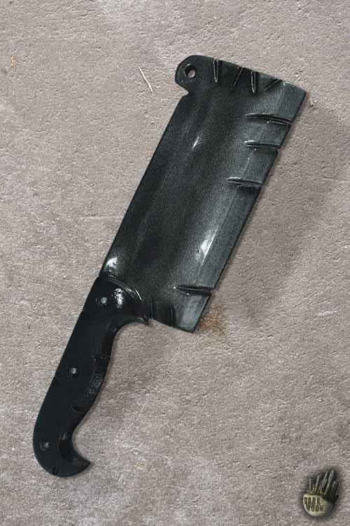LARP Meat Cleaver Knife - 15in Dark Moon