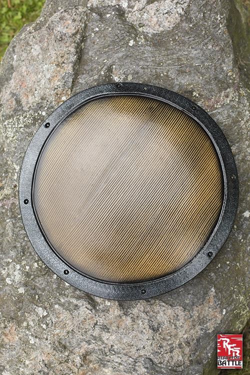 LARP Buckler Shield - Wood - 15in Ready For Battle