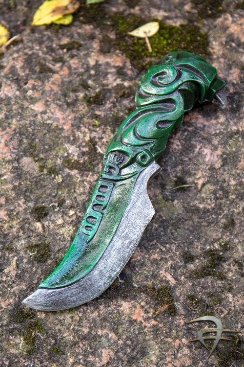 Eldarian LARP Throwing Knife - 6in Atelier Fantastic'Art