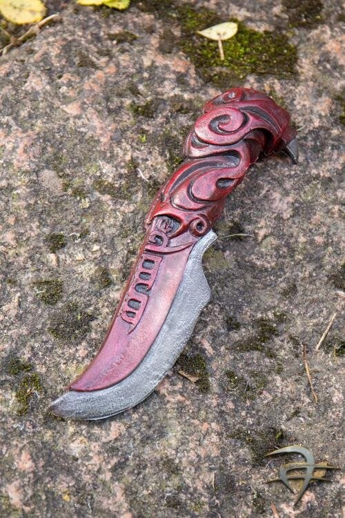 Eldarian LARP Throwing Knife - 6in Atelier Fantastic'Art