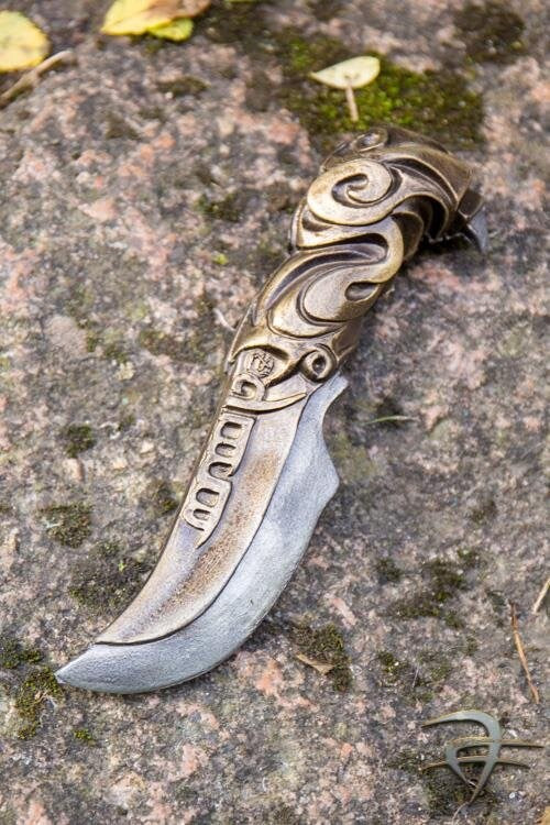 Eldarian LARP Throwing Knife - 6in Atelier Fantastic'Art
