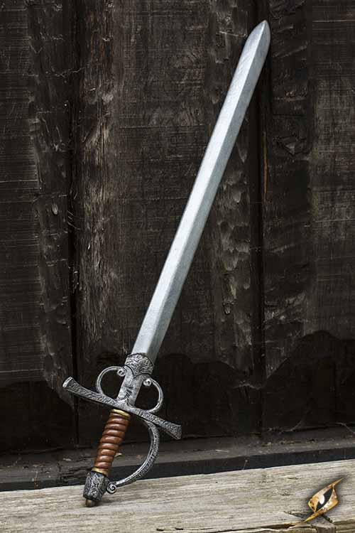 Medieval Knight LARP Rapier Sword - 34in Epic Armoury
