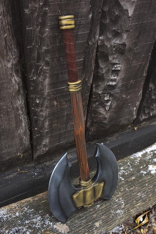 Double-headed LARP Battle Axe - 34in Epic Armoury