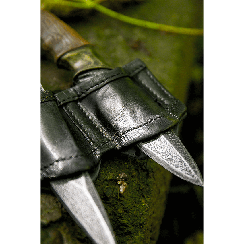 Rogue LARP Throwing Knife Set with Holder Epic Armoury