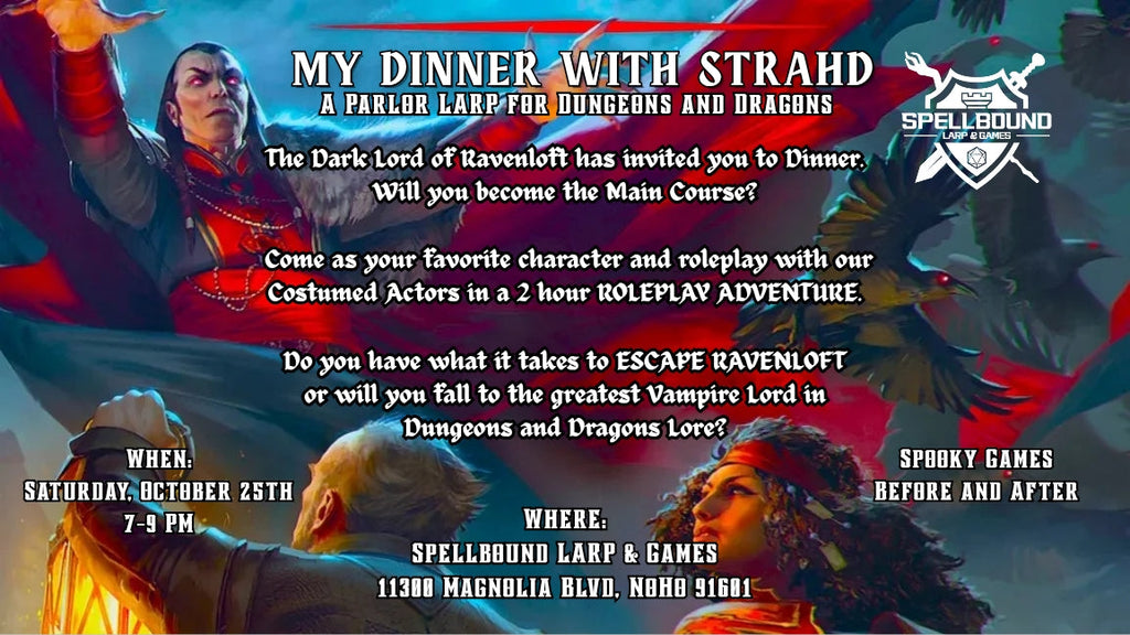 My Dinner with Strahd - October 25th, 2025 Sean Smith