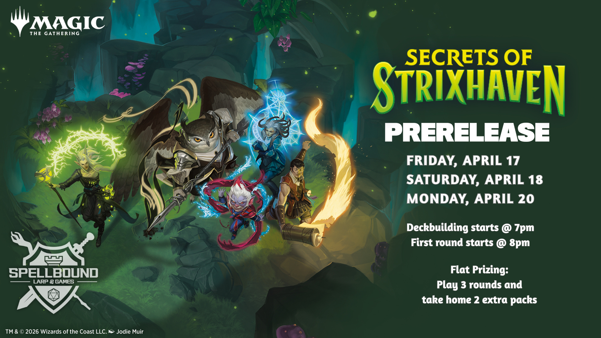 Magic: The Gathering - Secrets of Strixhaven Prerelease Event Secrets of Strixhaven